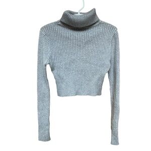 Love Tree Cropped Turtleneck I Size: M